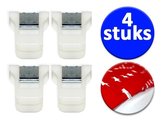 Dekbedclips - 4 stuks - Geschikt voor elke dikte