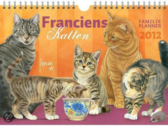 Familie Notitie Kalender Franciens katten 2012 | 8717524490140 | Boeken