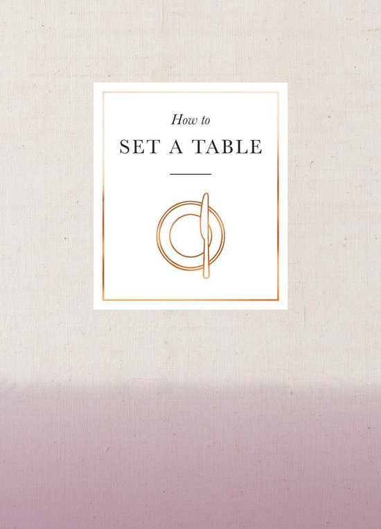 How to Set a Table - cover