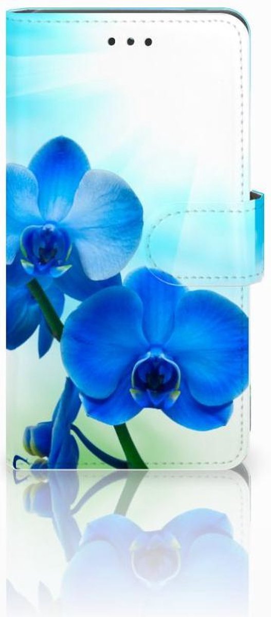 Nokia 7 Hoesje Orchidee Blauw - Cadeau voor je Moeder