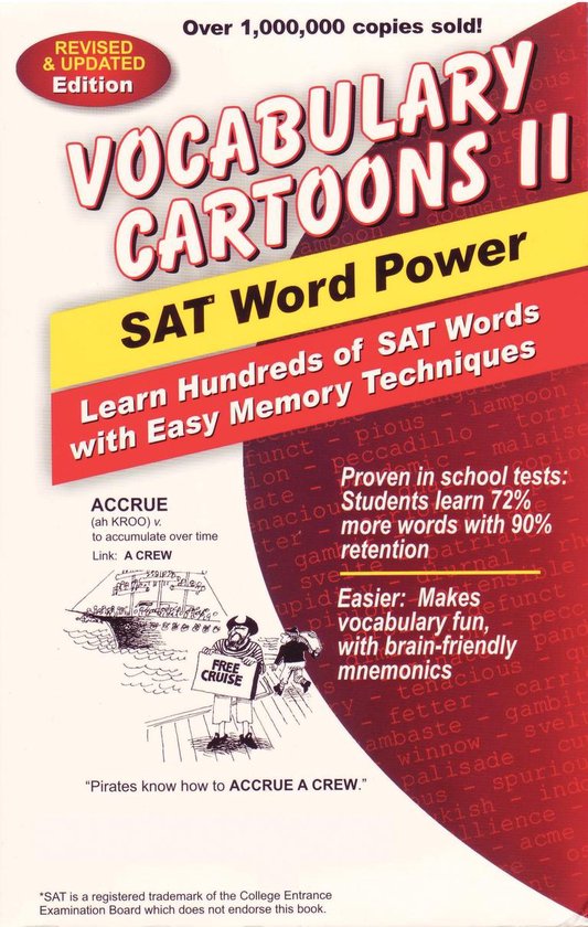 Vocabulary Cartoons II, SAT Word Power - cover