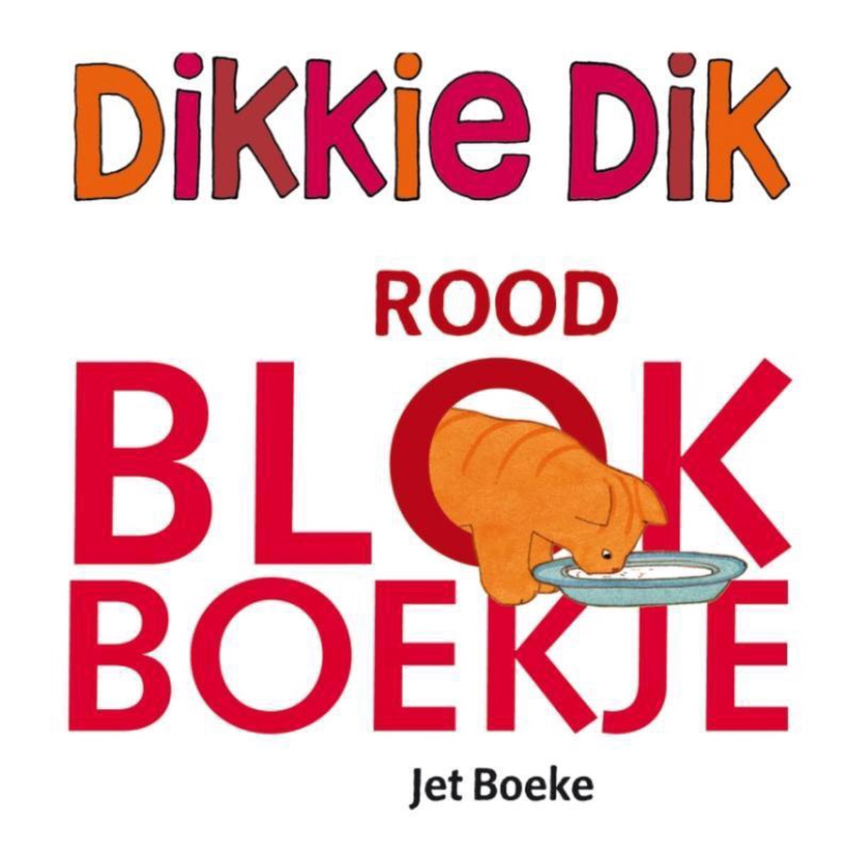 Dikkie Dik - Rood blokboekje