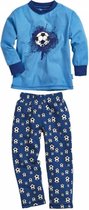 Playshoes pyjama blauw voetbal