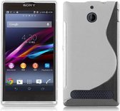Sony Xperia E1 Silicone Case s-style hoesje Transparant