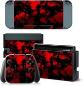Army Camo Red - Nintendo Switch Skins Stickers