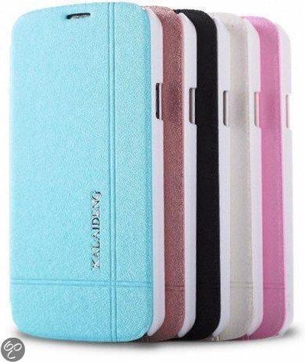 KLD Arctic Teal Ice Samsung Galaxy S4 Premium Flipcase PU Leren Flipcover
