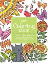 Posh Adult Coloring Book Inspired Garden: Soothing Designs f
