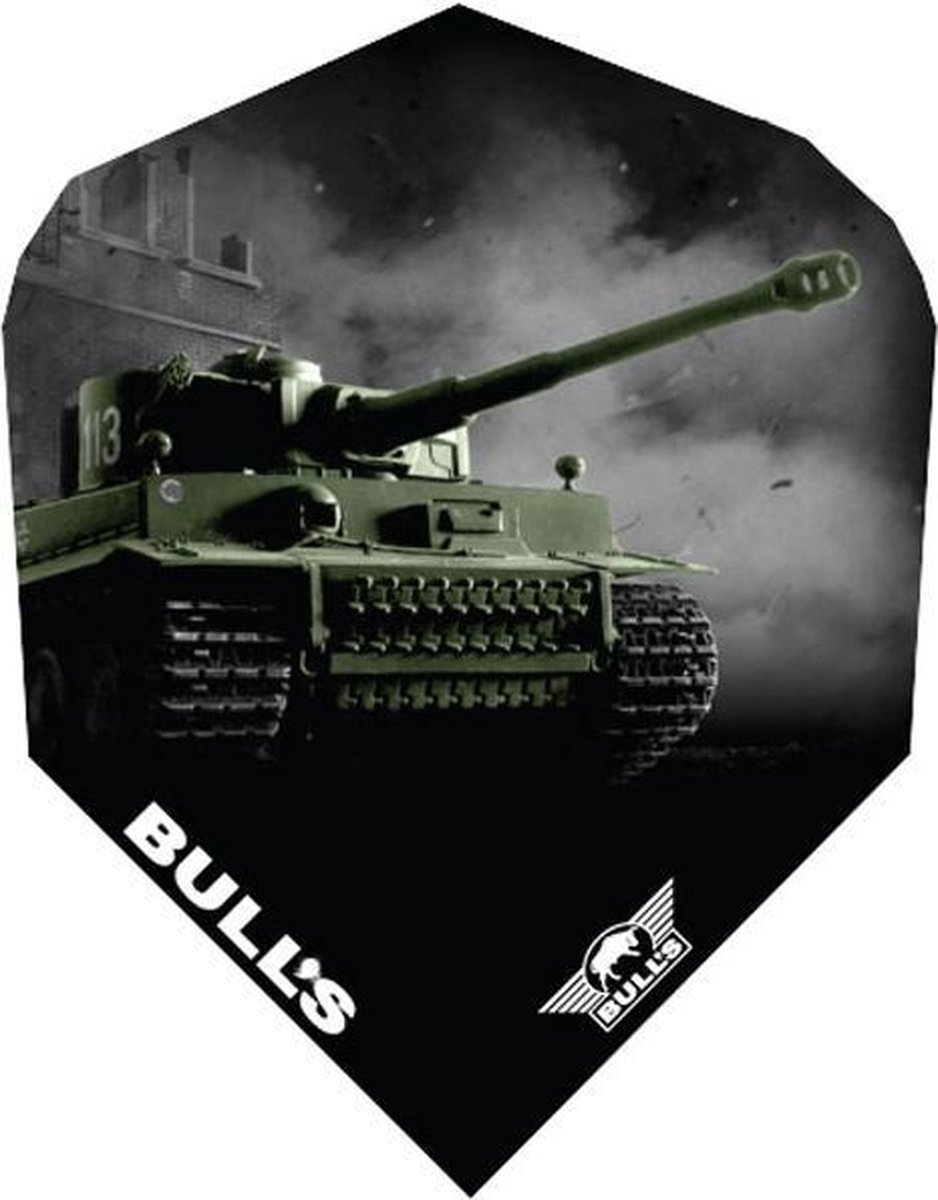 Bull's Tank Dart Flights - No.6 - 100 Micron