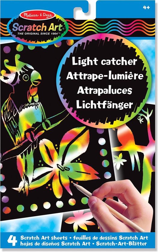 Scratch Art Light Catcher Sheets