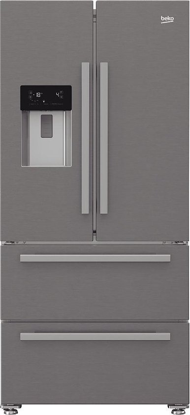 Koelkast: Beko GNE60530DX - Amerikaanse koelkast, van het merk Beko