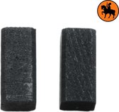Koolborstelset voor Black & Decker frees/zaag SAG500 - 6x6x13mm