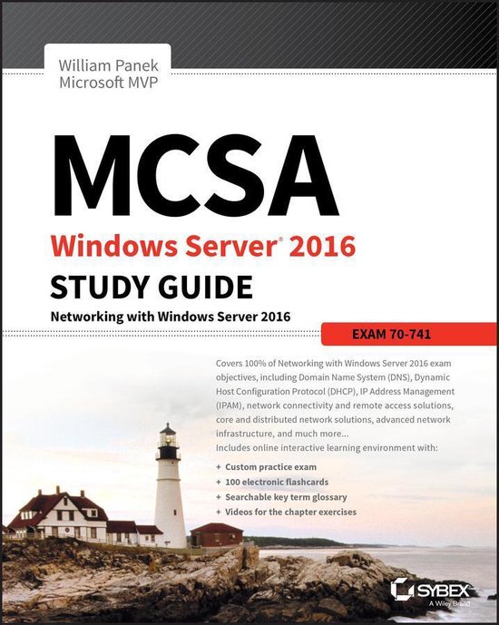 MCSA Windows Server 2016 Study Guide: Exam 70-741 - cover