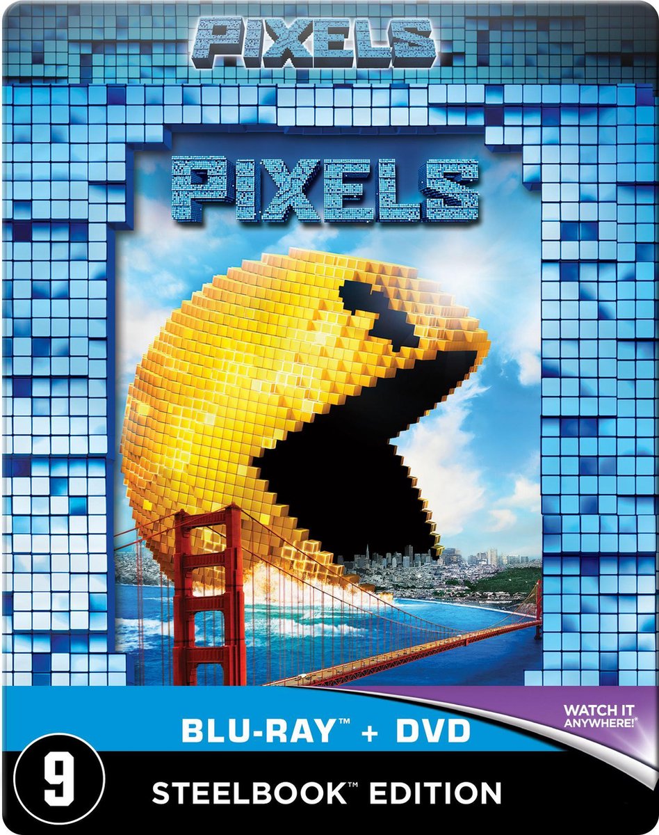 Pixels (Steelbook) (Blu-ray) - 