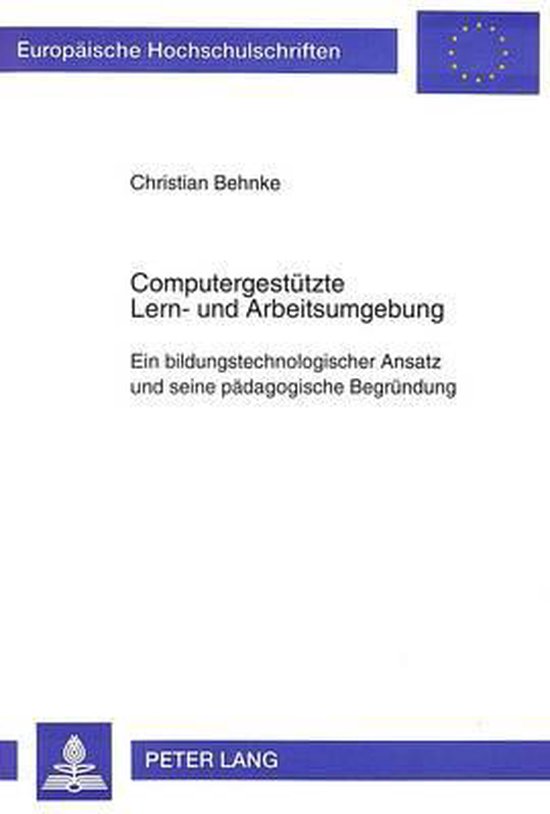 Computergestuetzte Lern- Und Arbeitsumgebung - cover