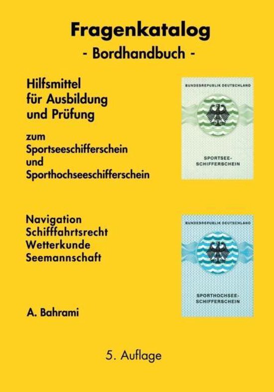 Fragenkatalog zum Sportseeschifferschein und Sporthochseesch ... - cover