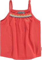 Tumble 'N Dry Meisjes Topje Centreville - Hot Coral - Maat 116