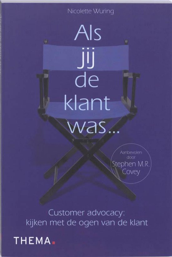 Cover van het boek 'Als jij de klant was ...' van N. Wuring en Nicolette Wuring