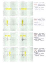 Fifty Scrabble Box Scores Games 4301-4350