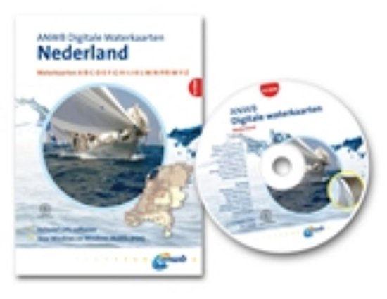 Cover van het boek 'ANWB Digitale Waterkaarten Nederland 2010' van  ANWB