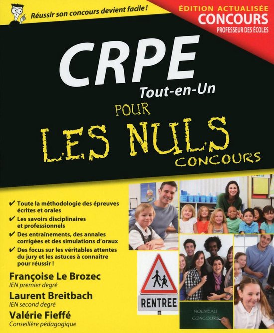 CRPE Pour les Nuls, nouvelle édition - cover