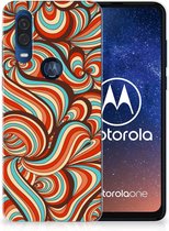 Hoesje maken Motorola One Vision Retro