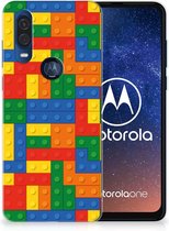 Motorola One Vision TPU bumper Blokken