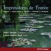 Impressions from France: Works for Clarinet and Piano