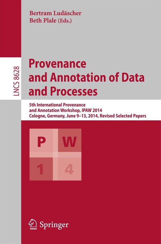 Springer Nature Proceedings Computer Science - Provenance an ... - cover