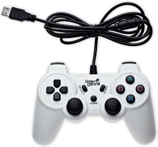 Under Control Bedrade Playstation 3 Controller Wit bol