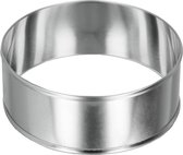 Metaltex - Set van 2 ronde kookringen  - ø8,5 cm - RVS