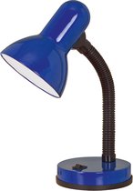 EGLO Basic Tafellamp/Bureaulamp - E27(excl) - 30 cm - Blauw