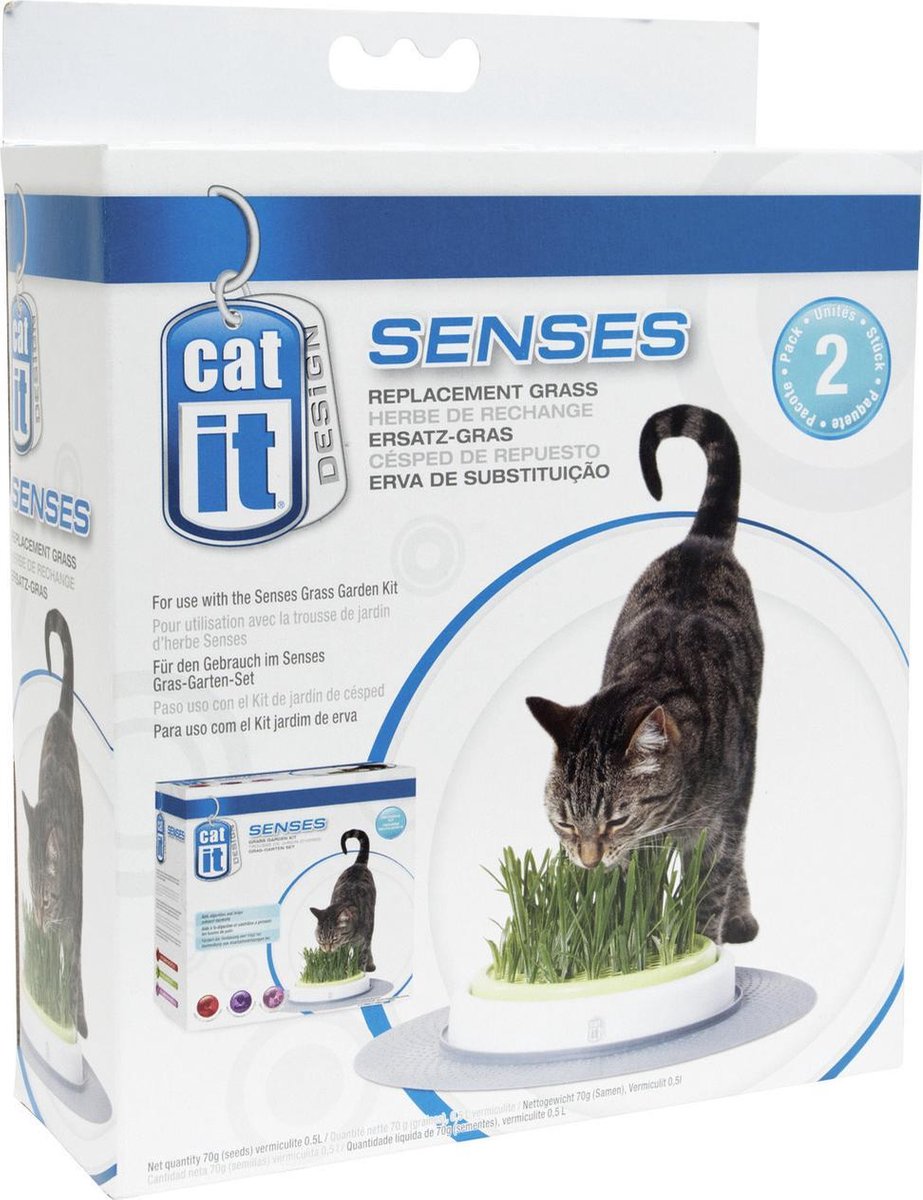 Trousse de jardin d'herbe Senses Catit® Design