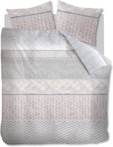 Beddinghouse Ivory Hastings Dekbedovertrek - Eenpersoons - 140x200/220 cm - Light Grey