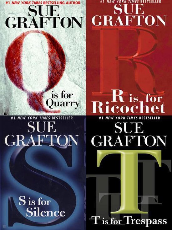 A Kinsey Millhone Novel - Four Sue Grafton Novels - cover