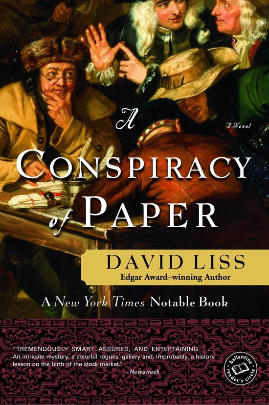 Benjamin Weaver 1 - A Conspiracy of Paper - cover