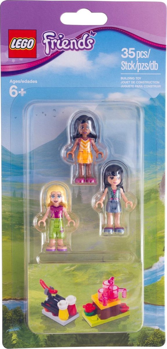 Dochter Altijd details LEGO Friends Kampeerset met mini-poppetjes - 853556 | bol.com