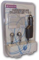 Starter Kit 4 In 1 - Zwart Nintendo DS Lite
