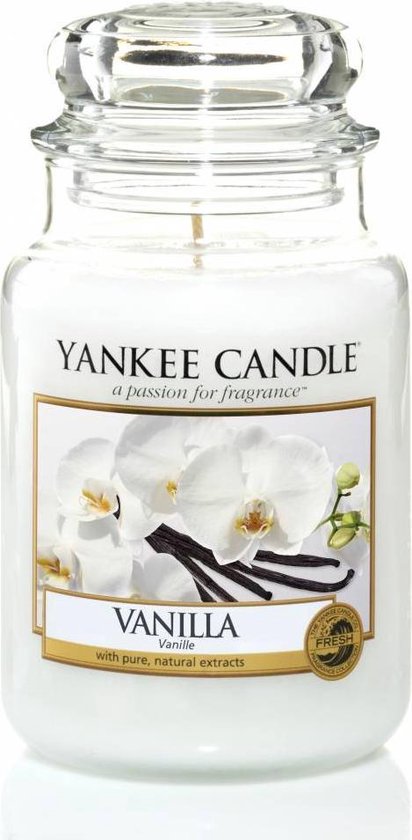 Yankee Candle Large Jar Geurkaars - Vanilla