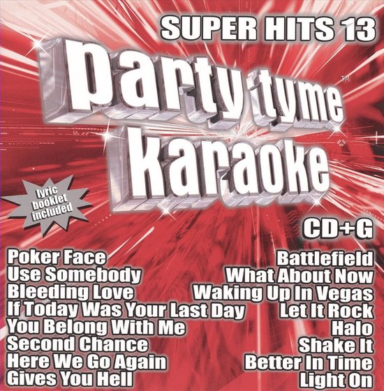 Party Tyme Karaoke Super Hits, Vol. 13, Karaoke CD (album) Muziek