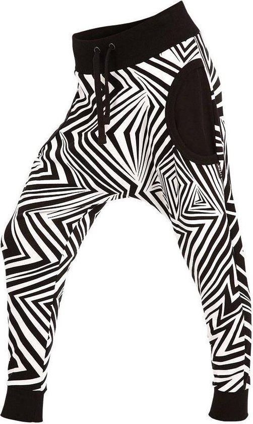 Litex Sportswear | Meisjes harembroek zwart met wit gestreept | 158 |  bol.com