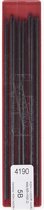 KOH-I-NOOR Graphite Lead for 2mm Diameter 120mm 4190 5B Mechanical Pencil