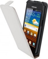 Mobiparts Premium Flip Case Samsung Galaxy S Advance White