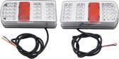 Achterlicht - LED2 Rechts+Links +1,5 meter kabel - Aanhangwagen verlichting - Aanhanger