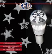 2 stuks Lamp LED 4 verschillende witte sterren e27 230v Led Indoor CoenBakker