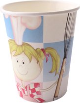 Amscan Feestbekers Little Cooks Multicolor 266 Ml 8 Stuks