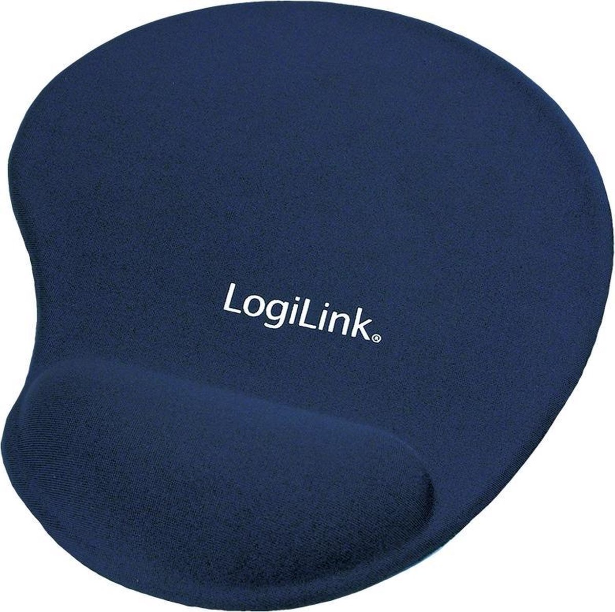 LogiLink ID0027B Muismat met polssteun Ergonomisch Blauw