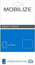 Mobilize Impact-Proof 2-pack Screen Protector Sony Xperia M