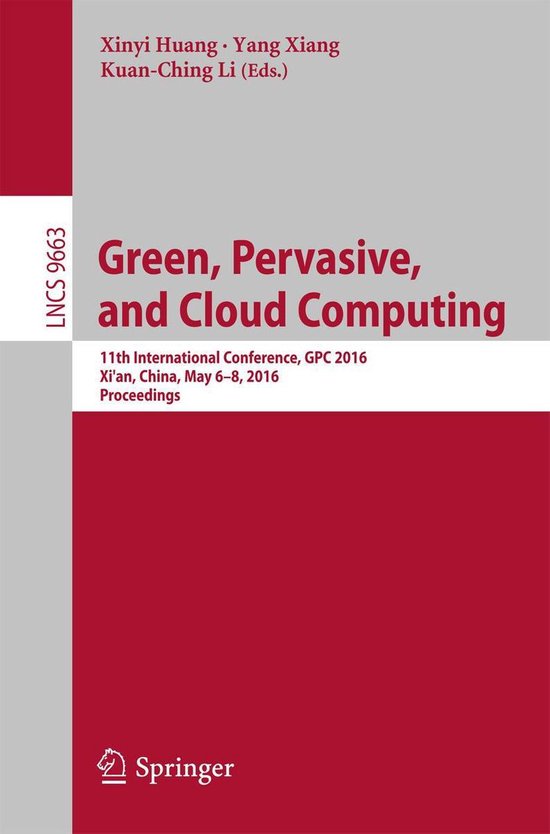 Springer Nature Proceedings Computer Science - Green, Pervas ... - cover