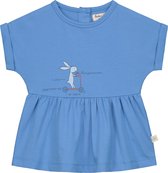 Smitten Organic - Hybride Step T-Shape Jurk - Poppy Blue - Maat 86