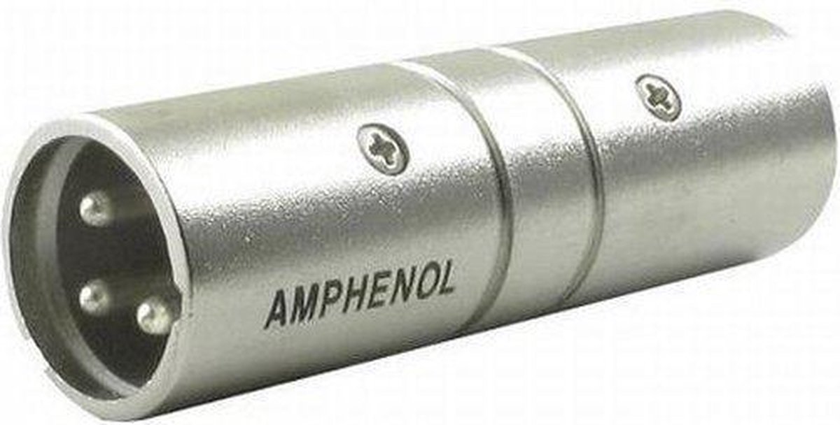 Amphenol AC3M3MW adapter XLR 3P Metallic